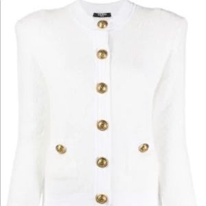 Balmain buttoned sweater